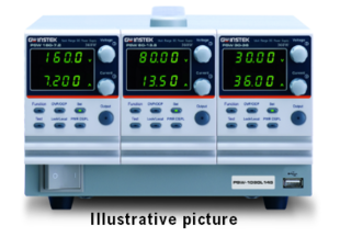 GW Instek PSW-1080L222 Triple-Channel Switching DC Power Supply 