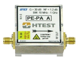 H TEST PE-PA E - USB powered RF preamplifier