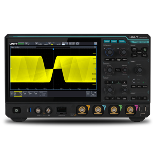 UNI-T MSO3034HD Digital Storage Oscilloscope 350 MHz Bw, 12 bit, 4+16 CH, MSO ready, Max. 2.5 Gsa/s