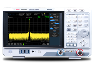 UNI-T UTS3036B Spectrum analyzer Freq: 9kHz~3.6GHz; RBW: 1Hz~3MHz; DANL: -161dBm/Hz